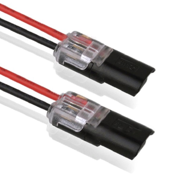 2 pin Kabel Stecker Schnell Spleiß Crimp Verbinder für elektrische Kabel für die Verkabelung 22-20AWG LED Kabel Autoanschluss
